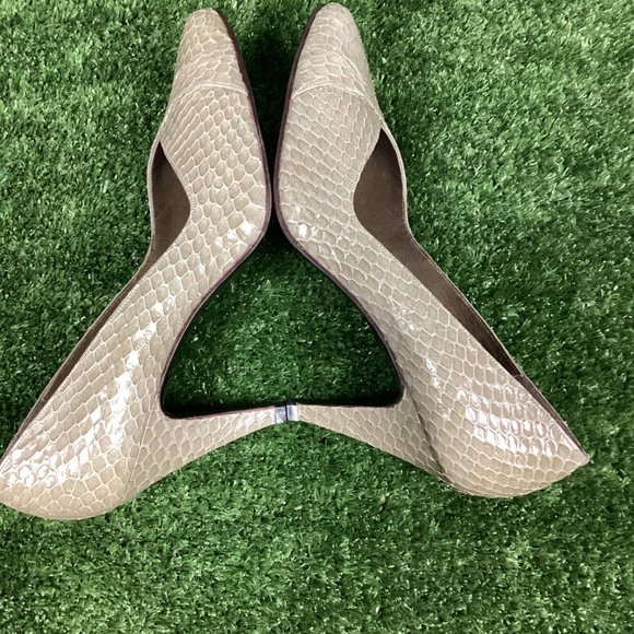 Stuart Weitzman Snake Skin Heels Vintage 8 - Picture 11 of 15